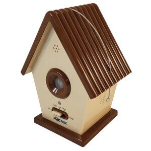 DOGTEK Sonic BirdHouse Dog Barking Control Outdoor Indoor Battery Operated
